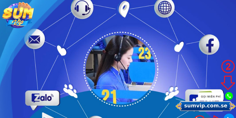 Dịch Vụ CSKH Sumvip - Hỗ Trợ Khách Hàng Mọi Lúc Mọi Nơi 4 Các kênh liên hệ CSKH Sumvip