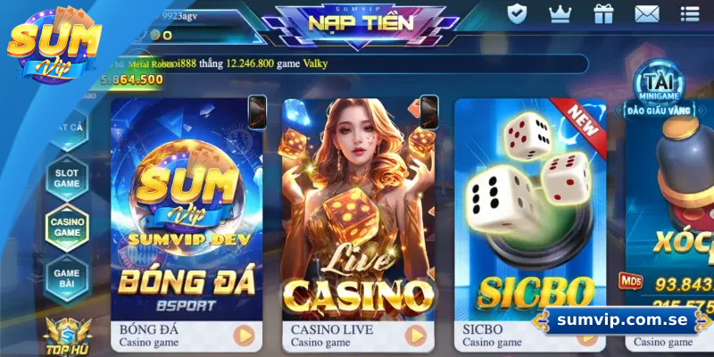 SUMVIP 🎖️ Link Trang Chủ SUMVIP Mới Nhất ✔️ +88K Quà Ưu Đãi 31 Giới thiệu đôi nét về sân chơi Sumvip